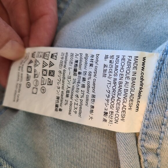 Calvin Klein jean jacket - Picture 6 of 6